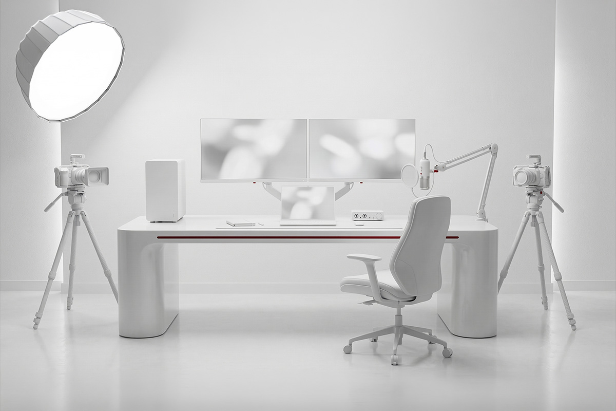 Setup de création de contenu